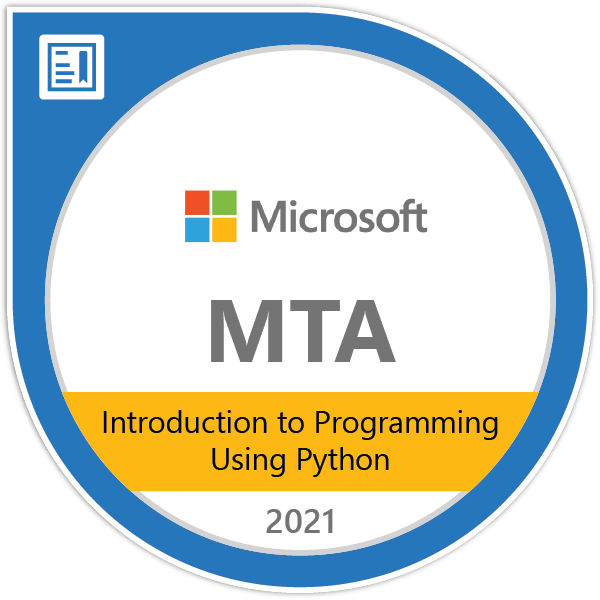 image of microsoft MTA badge